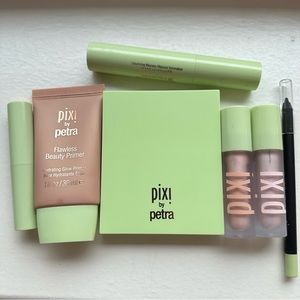 Brand new ** Pixi Beauty Bundle! Mascara, Primer, Lips, Blush and Eyelift & more